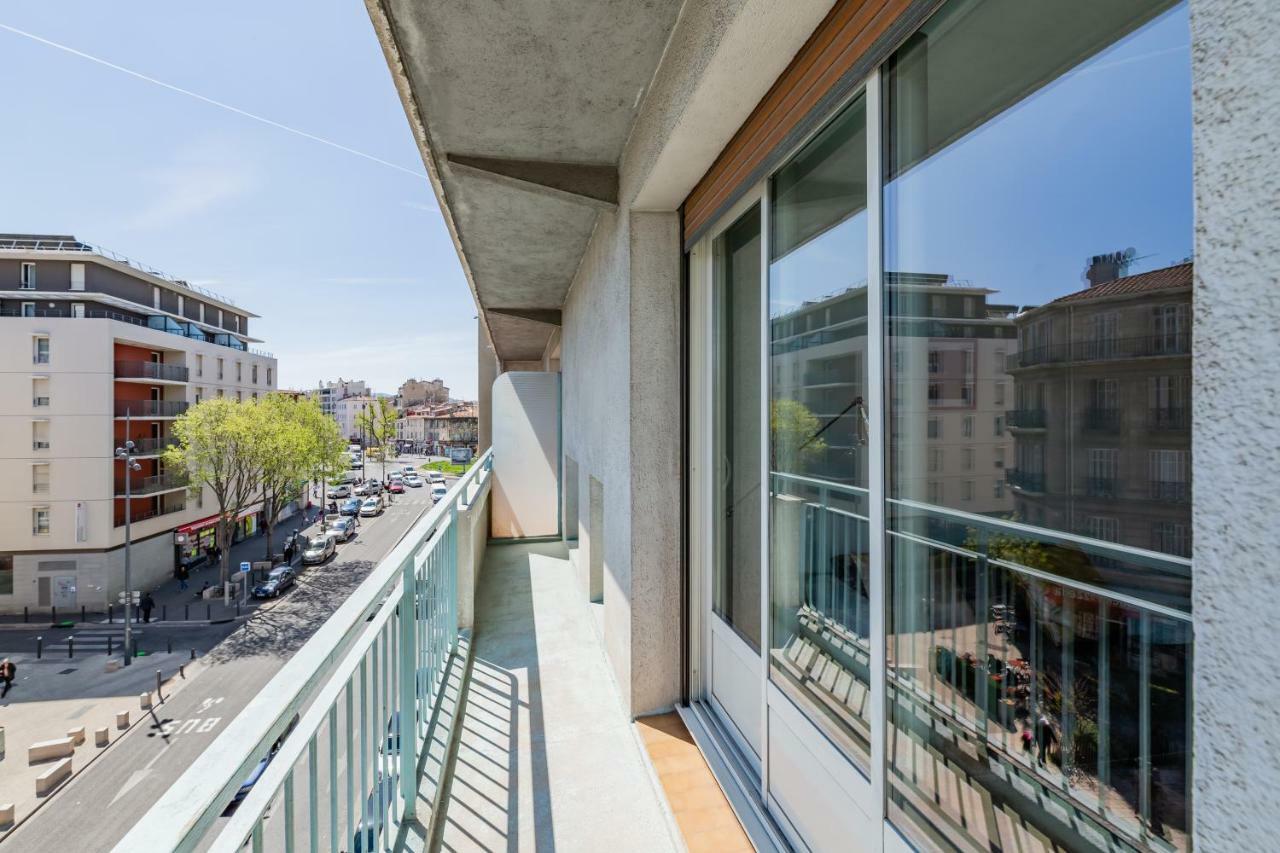 Teo Sud Les Balcons Du Nouveau Marseille, Lumineux, Spacieux Et Bien Equipe Exterior foto